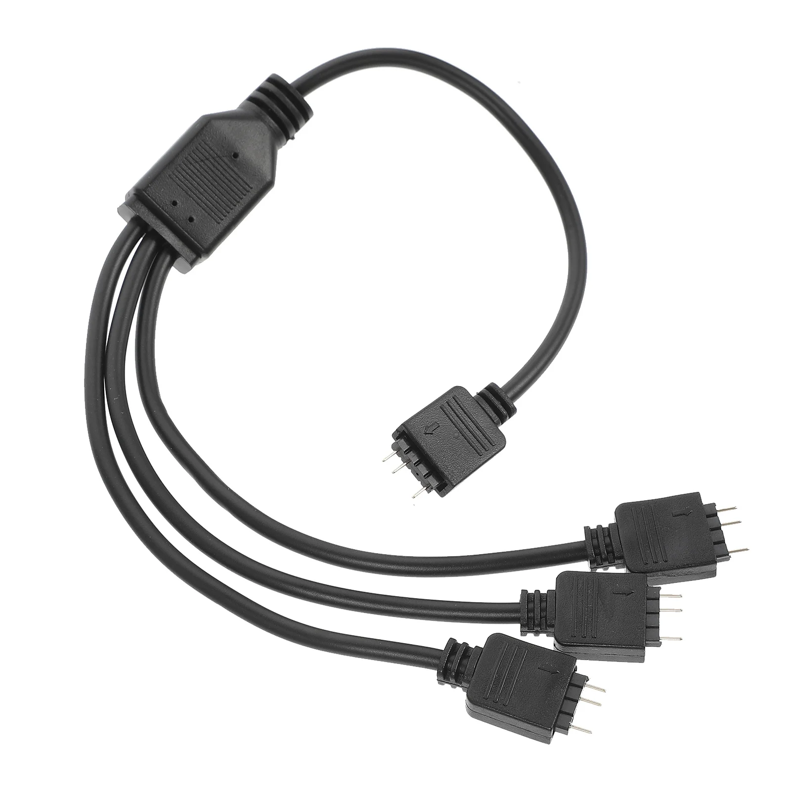 

Разветвительный кабель Argb от 1 до 3 разъемов светодиодных лент 3-полосный удлинительный адаптер RGB для адресуемых полосок 5 В, линия синхронизации компьютера