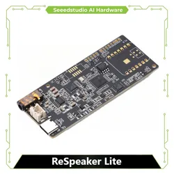 ReSpeaker Lite - USB 2-Mic Array with Onboard AI ASR Algorithms, compatible with Seeed Studio XIAO ESP32S3 (Sense), Raspberry Pi