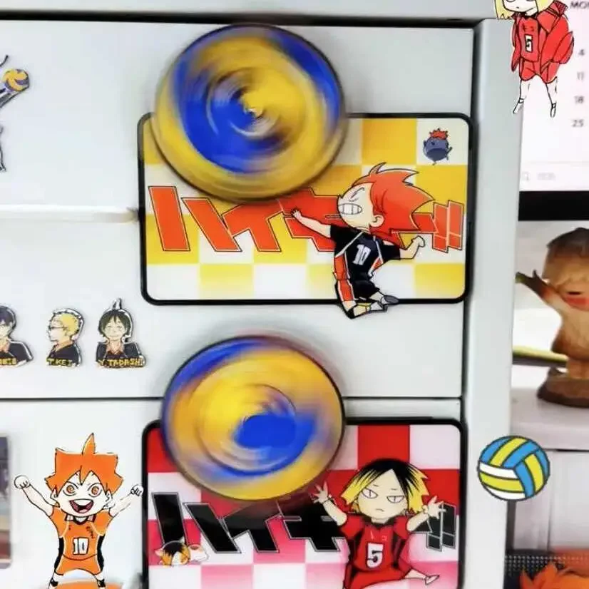 Anime Haikyuu!! Kozume Kenma Shoyo Hinata Cosplay Originality Fridge Magnet Cartoon Refrigerator Magnets Adorn Xmas Gifts