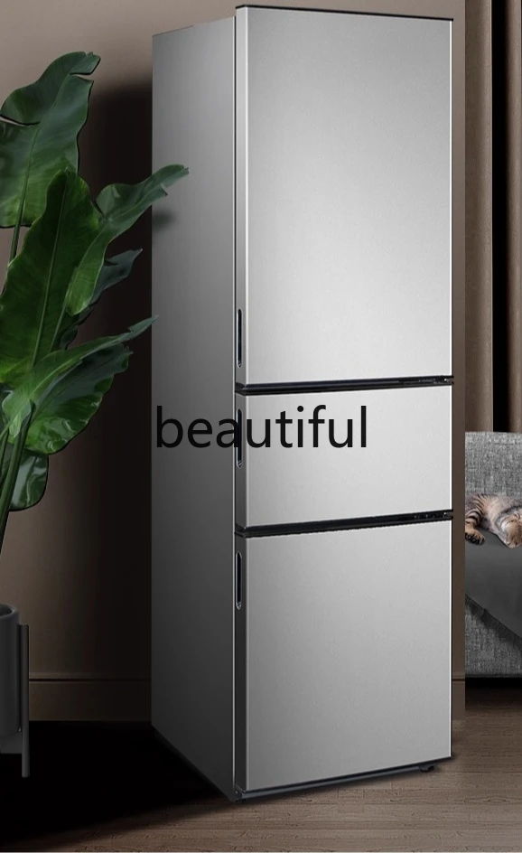 refrigerator household small and medium-sized air-cooled frost-free large-capacity apartment rental low noise and power saving