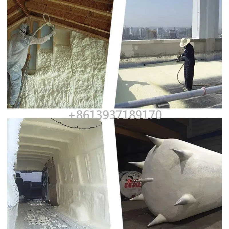 

High-efficiency PU Spray Insulation Machines Polyurethane Spray Foam Equipment on Sale