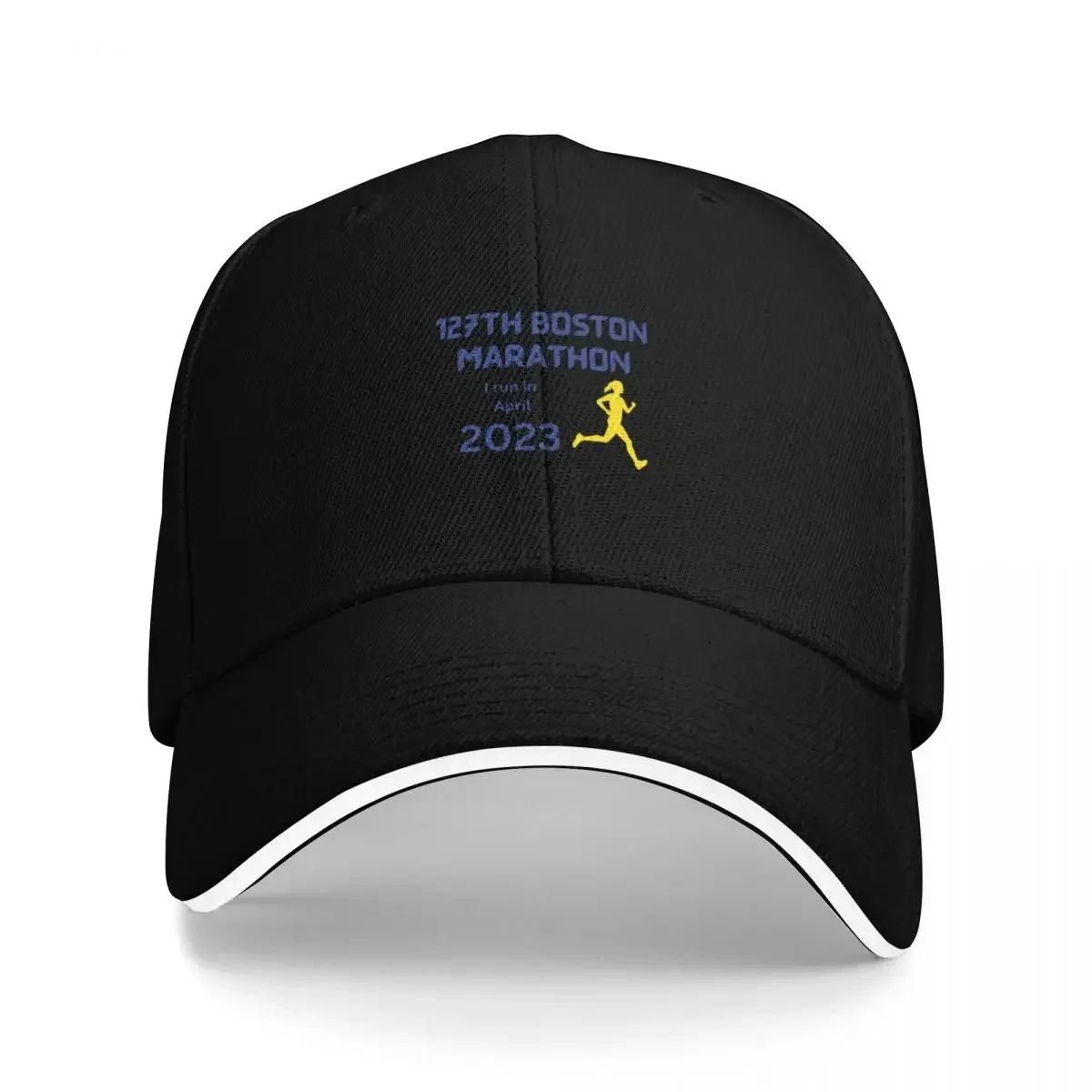 Run Boston Marathon 2023 Baseball Cap Unique Hats Streetwear Mountaineering Golf Men Women's