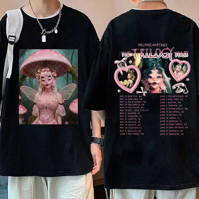 

Melanie Martinez The Trilogy Tour Graphic T Shirts Women's Vintage T-shirt Men Aesthetic Y2k Tee Streetwear Fashion Short Sleeve