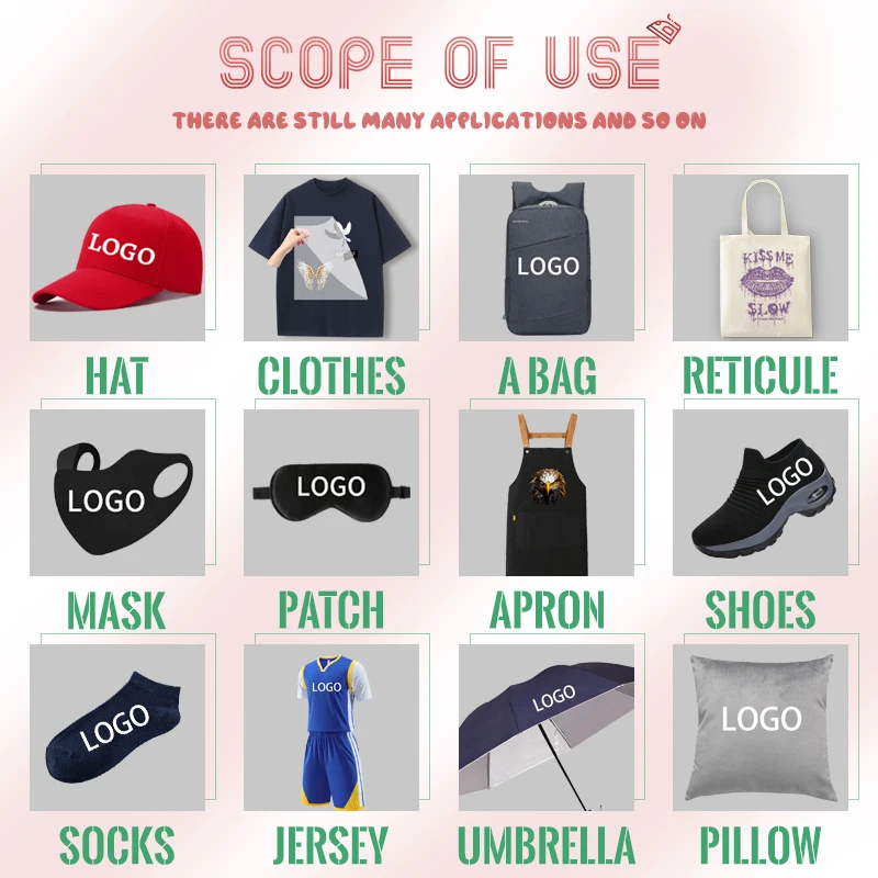 도매 DIY 맞춤형 로고 또는 사진 의류용 스티커, 열전사 DTF 컬러풀 패치, 마이크로 ... - 5