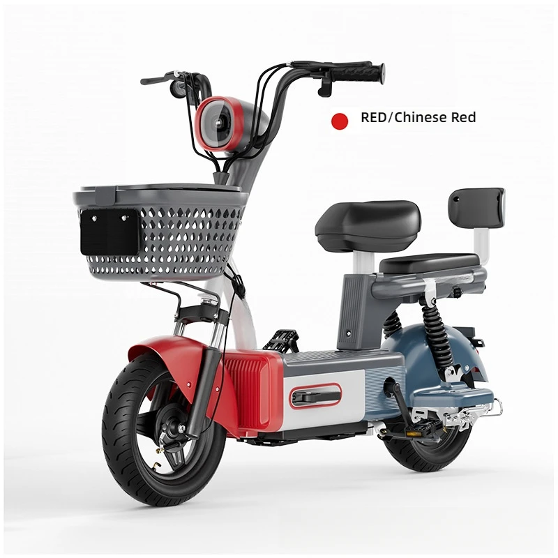 Electric Scooters Small Ladies Assist Mini Two Wheeled Lithium Electric Bikes New Model El Bicycle Earthquake Resistant Adult