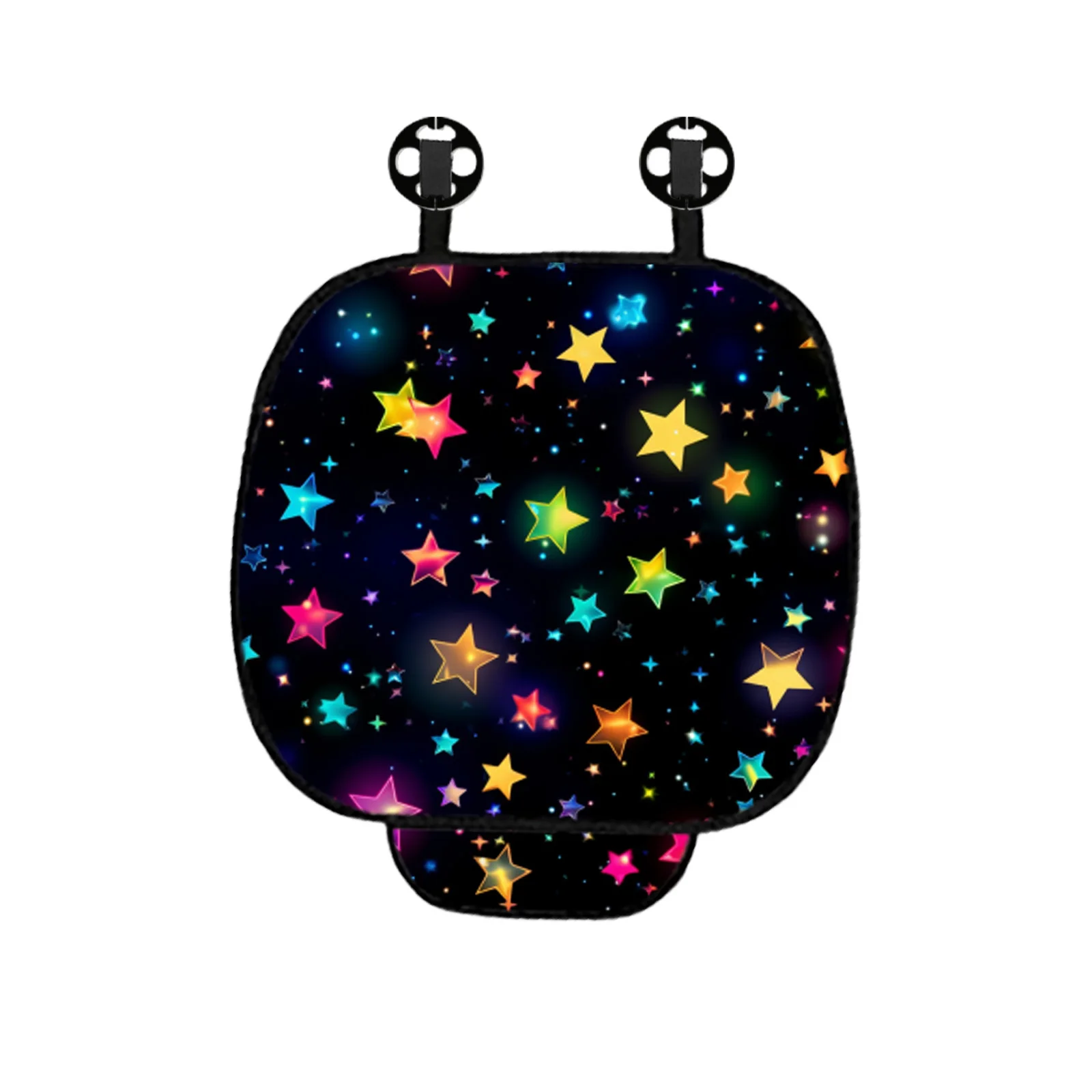 1Pc Mounted Star Printed Car Front and Rear Seat Cushion Comfortable Anti Slip Seat Protector Car Interior Accessories