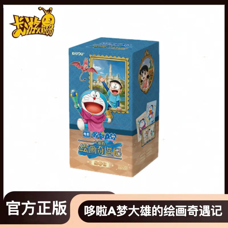official-genuine-kayou-doraemon-nobita's-art-world-tales-shadow-painting-pack-vol1-collect-cards-simplified-chinese-version