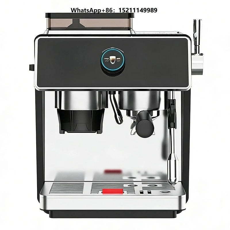 Professional 58mm Double Boiler Espresso Coffee Machine with Grinder