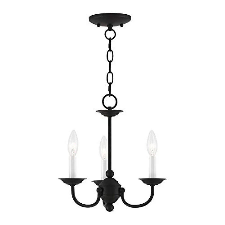 

Lighting 4153-04 Home Basics 3 Light Mini Chandelier 14Hx14W
