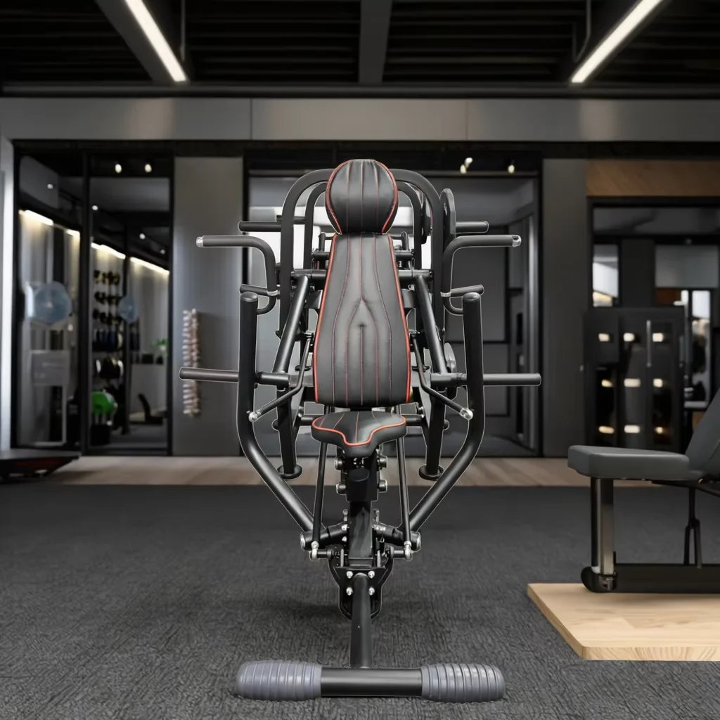 Fabricante Profesional de Equipos de Fitness, Máquina de Press de Pecho de Alta Resistencia, Montaje Plano, Press de Pecho Ultra Vertical para Gimnasios Comerciales