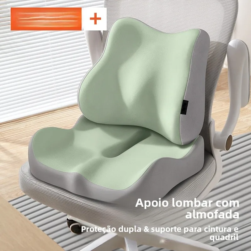 office-cushion-lumbar-support-student-desk-pad-ergonomic-assorted-colors-non-slip-soft-material-backrest-included