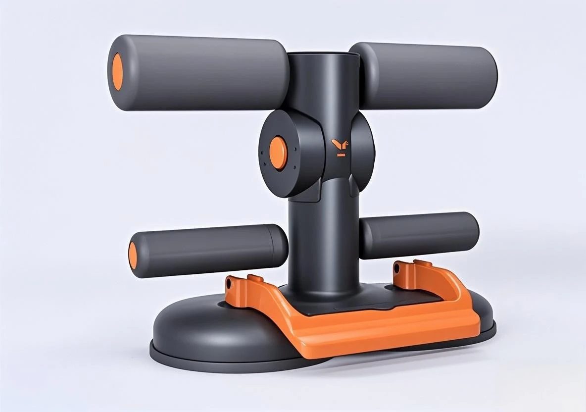 Sit-up aids, suction cup abdominal trainers, abdominal curlers, fitness equipment, household foot retainers