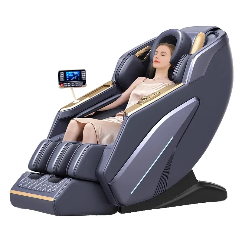 C101 Wholesale 4D Mechanism with Heat Zero Gravity Luxury Electric Best Massage Chair Thai Stretch