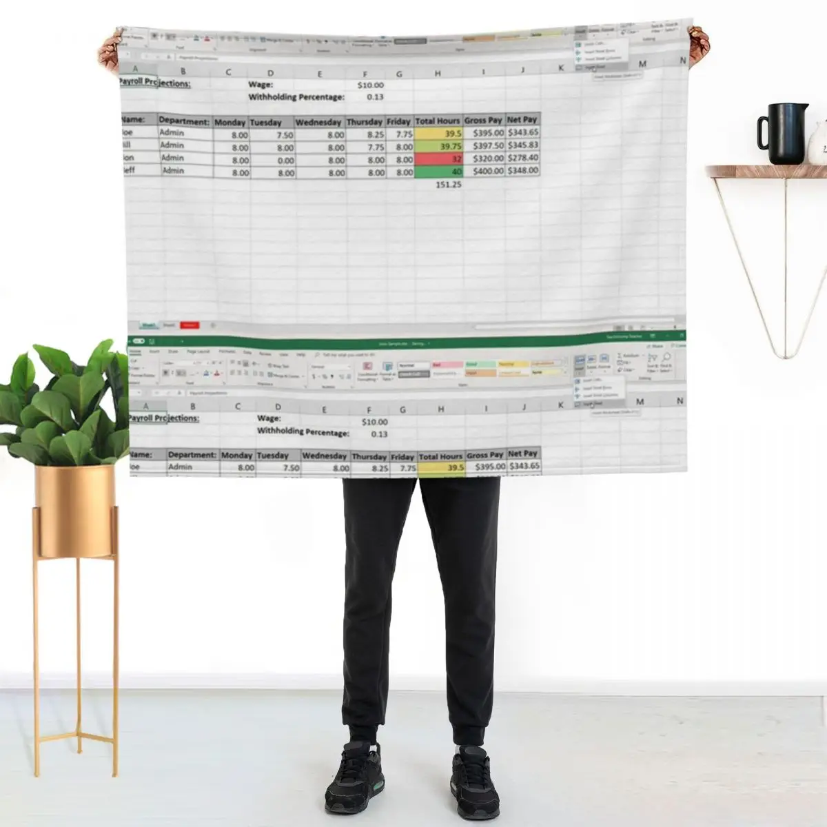 Excel spreadsheet Throw Blanket Decorative Soft Throw Blanket for Couch Sofa