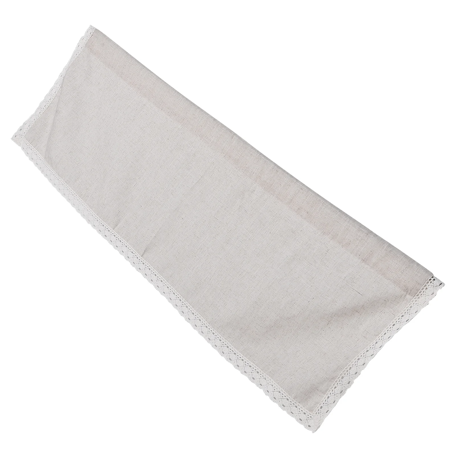 

1pcs Dustproof Short Curtain Linen Cotton Farmhouse Kitchen Valance For Window Bathroom Doorway Decor Vintage Style Easy Clean