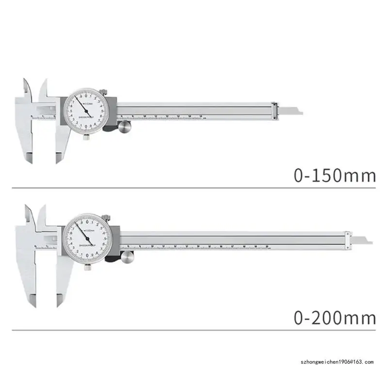 

28GF Dial Caliper Professional Stainless Steel Pachymeter Carpentry Tools Vernier Measuring Tool Micrometer Ruler Pachometer