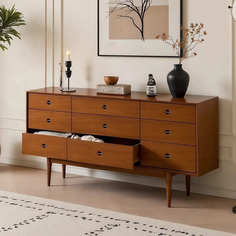 

Kitchen Drawer Sideboards Solid Wood Living Room Chest of Drawers Showcase Storage Locker Sideboards Home Medieval Furniture