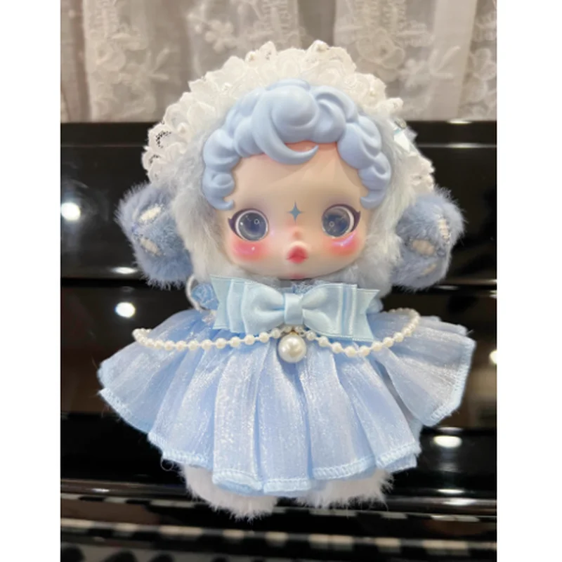 

For Doll Clothes Original Sp Light Weaving Garden Baby Clothes 10cm Yellow Blue Set Cute Hair Accessorie Skirt Doll Accessories