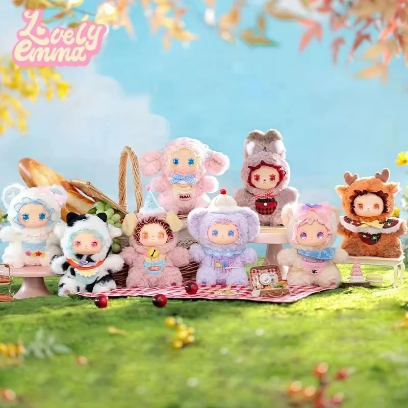 

Lovely Emma Pockets Zoo Series Blind Box Cute Rabbit Action Figure Mystery Box Kawaii Bear Anime Doll Surprise Bag Pendant Toys