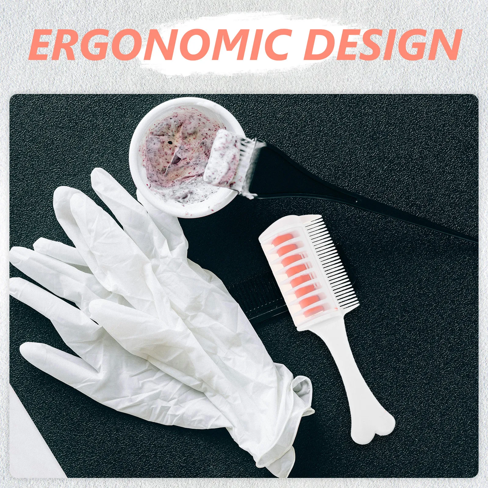 

Набор из 8 расчесок для временного окрашивания волос: моющиеся, долговечные, с эргономичной ручкой, защитным чехлом, яркие цвета