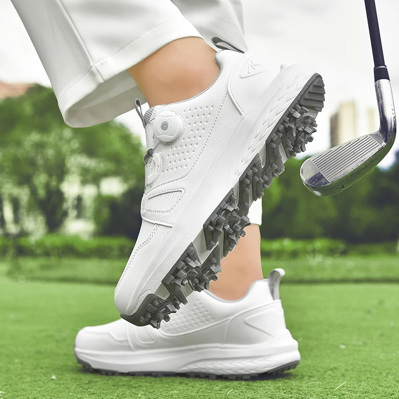 Professional Golf Shoes Unisex Golf Sports Shoes Outdoor Comfort Jogging Casual Walking Shoes Size 35-46