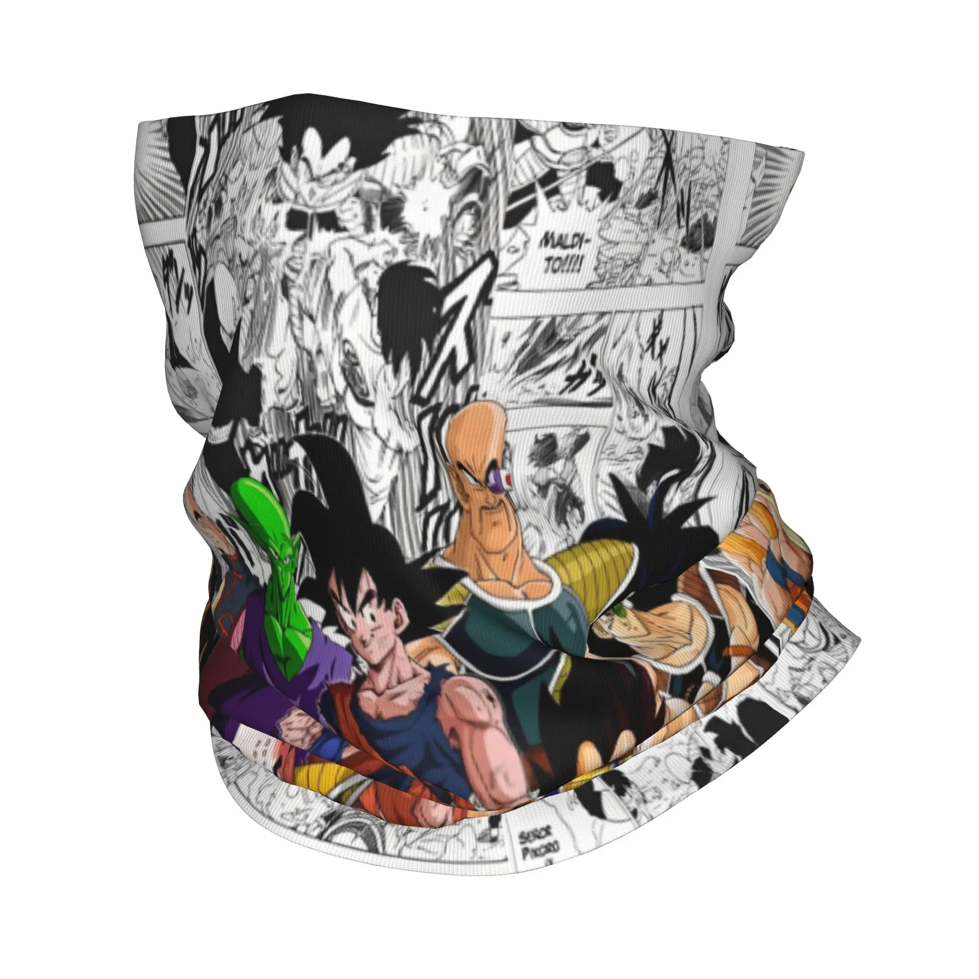 Men dragonball dragonballz dbz Bandana Merch Neck Gaiter Printed Mask Scarf Multifunctional Hair Band Wrist Wraps For Cycling