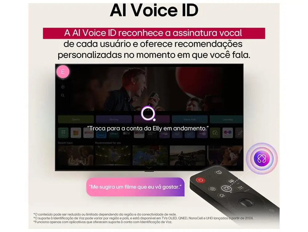 معالج تلفزيون ذكي 43 بوصة LG 4K Ultra HD 43UA7500PSA webOS 25 AI 4K Gen8 مع Alexa 3 HDMI