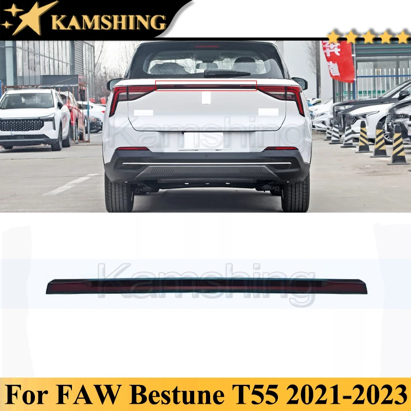 Kamshing Rear Bumper Tail Light Tail Lamp For FAW Bestune T55 2021-2023 Taillight Taillamp Brake Light Warning Light