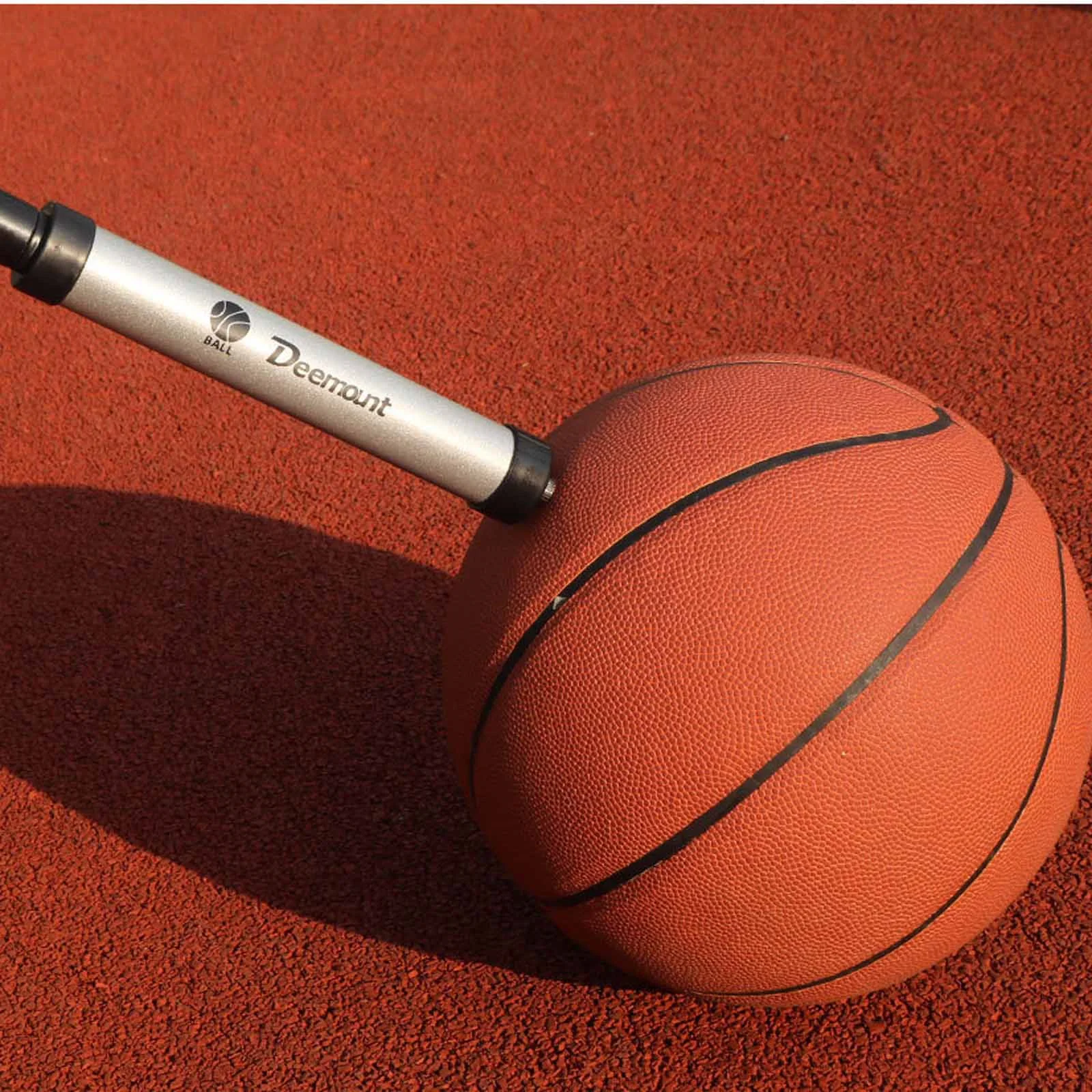 Portable Basketball Football Inflation Tube Manual Inflating Needle Soccer Basketballs Beach Ball Air Pumps Inflating Push Hose