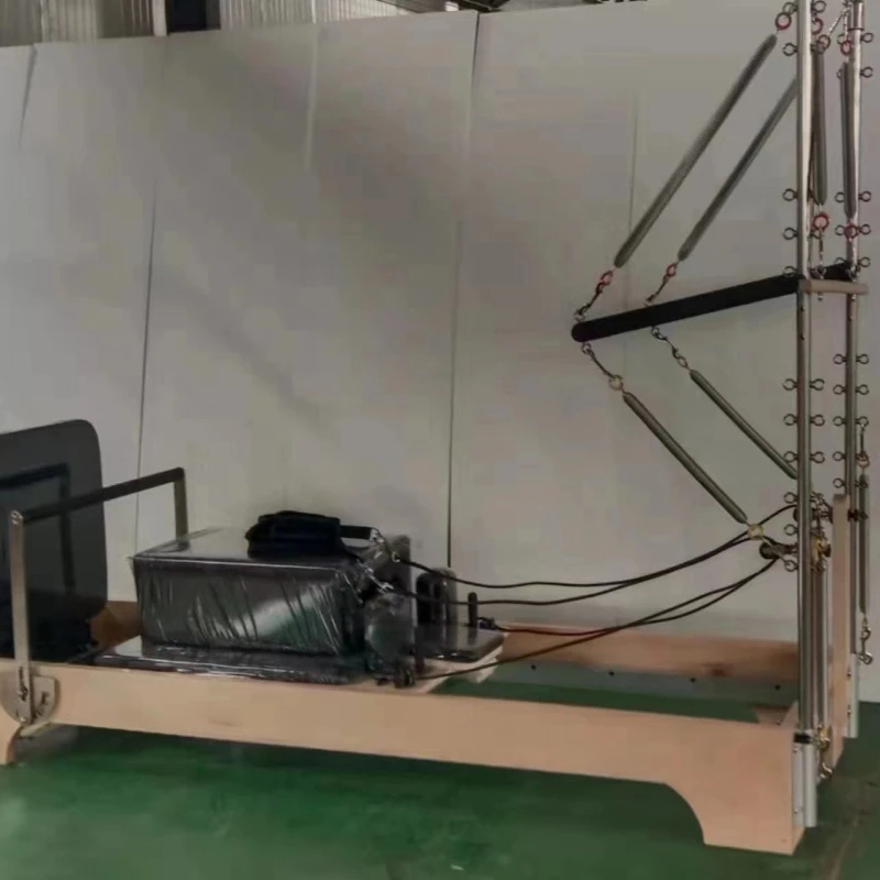 

2-In-1 Pilates Core Bed Yoga Studio Foreign Trade Semi-Elevated Fitness Training Bed Yoga Equipment