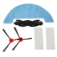 Complete Accessory Package for 360 Sweeping Robot For G50/30V Max/C50 Includes Mop Cloth and Replacement Brushes