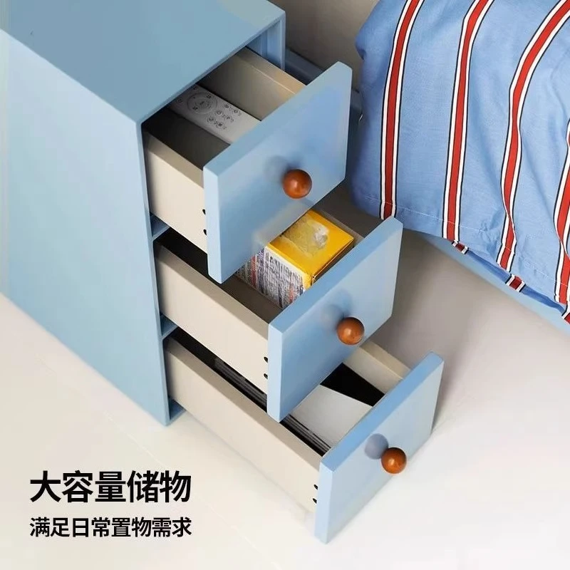 Extremely narrow bedside table, office bedroom, small apartment, exquisite, small and large-capacity locker