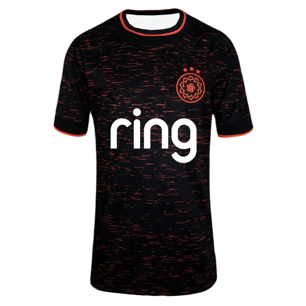 Neues Portland Thorns 3D-gedrucktes Fußballtrikot, atmungsaktives, schnelltrocknendes Kurzarm-T-Shirt für Herren, Familien-Partnerlook-Kleidung – Detail 4