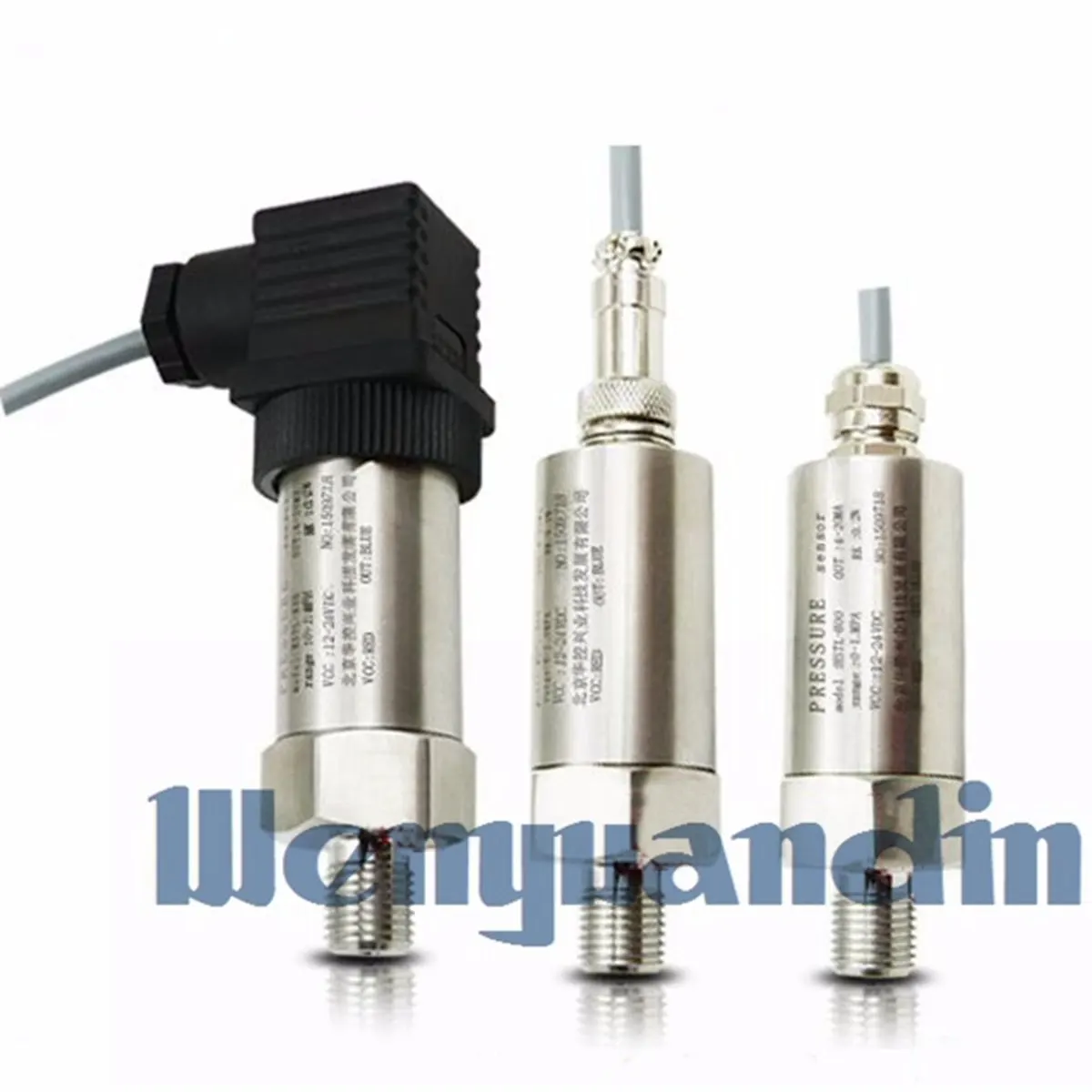 12-24VDC 0-1000 Bar Output 4-20mA Hermans/Aviation/Waterproof JointPressure Transmitter Pressure Transducer