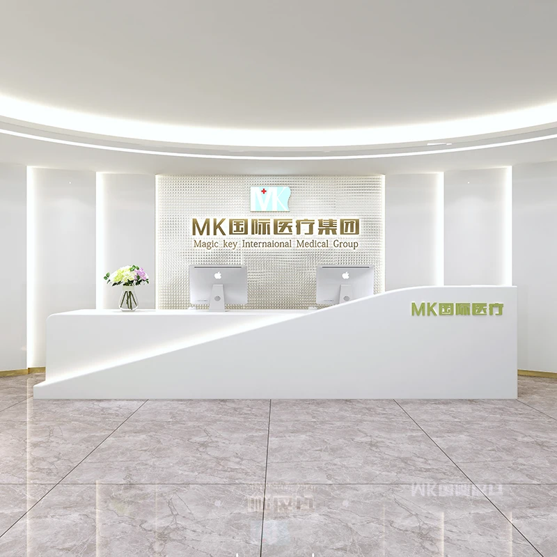 Study Information Reception Desk Computer Luxury Service Cashier Table Replica Storage Recepcion Mostrador Garden Furniture Sets