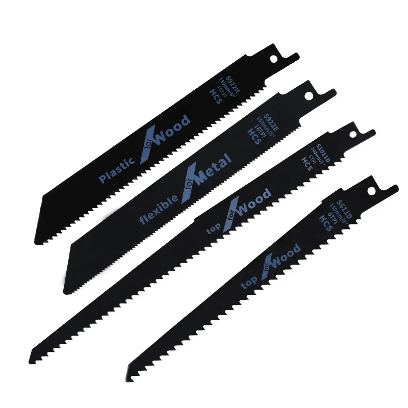 Reciprocating Saw Blades High Carbon Steel Wood Pruning Sawblades For Plastic Pipe Metal Trimming Woodworking Cutting Machine