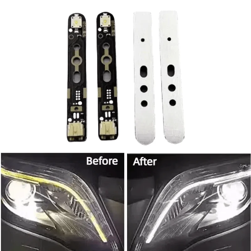 

White Light for Mercedes Benz GLK 2013 2014 2015 Car Headlights DRL Chip Ballast Chip Circuit Board Lightsource Car Accessories