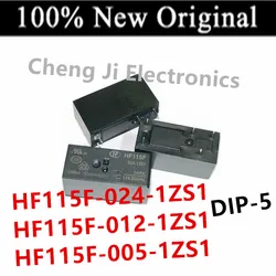 10PCS/Lot  HF115F-024-1ZS1 、HF115F-012-1ZS1 、HF115F-005-1ZS1  New power relay   HF115F/024-1ZS1 、HF115F/012-1ZS1 、HF115F/005