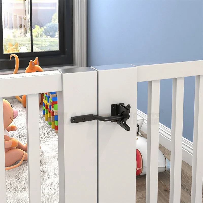 Zamek do bramy automatycznej, zatrzask do ogrodzenia, klamra do drzwi, zatrzaski z linką, zamykana brama sprężynowa, automatyczny zamek do ogrodu.