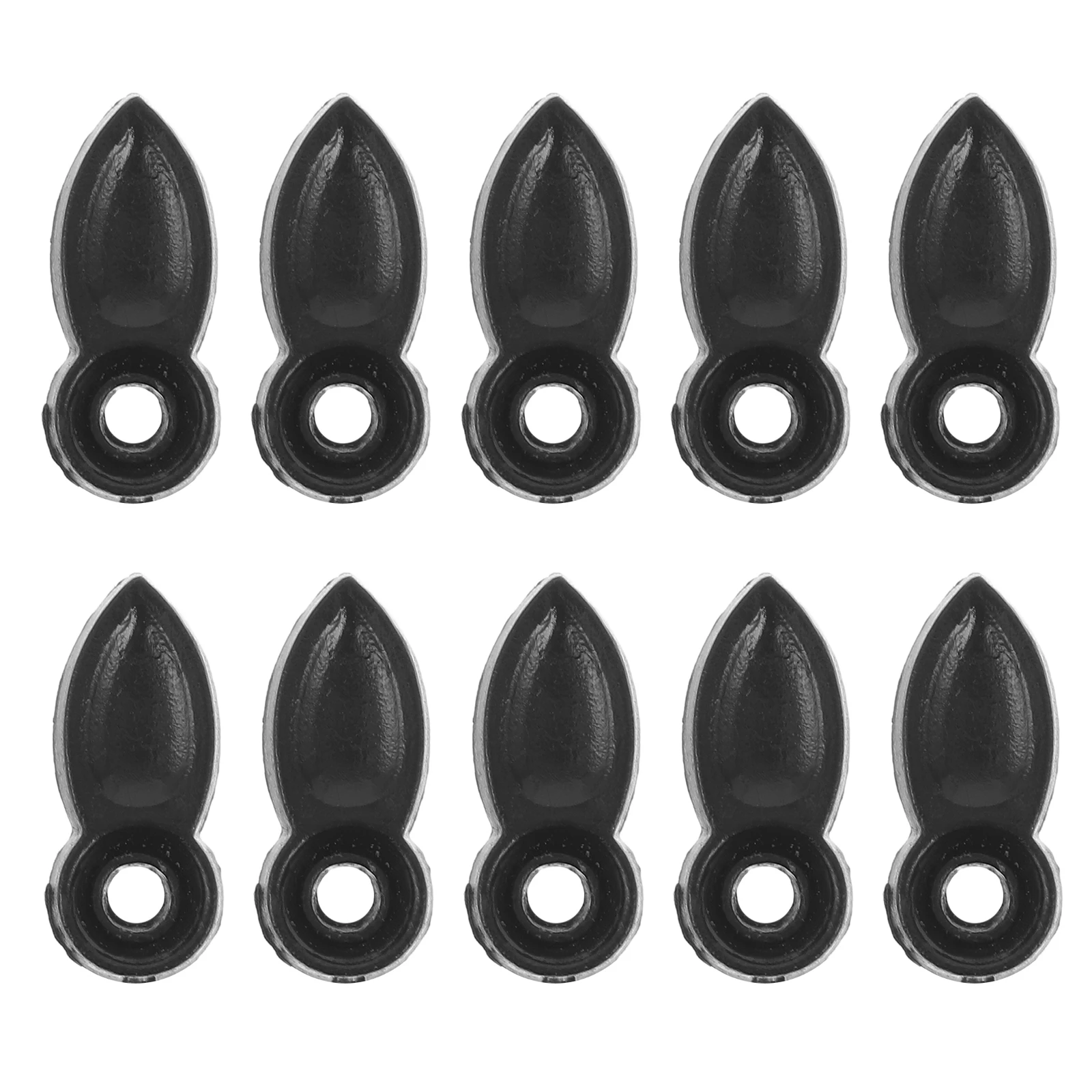 

500Pcs Picture Frame Accessories Black Flat Plastic Buckle Turn Button for Secure Backing Fixing Hardware DIY Photo Frame