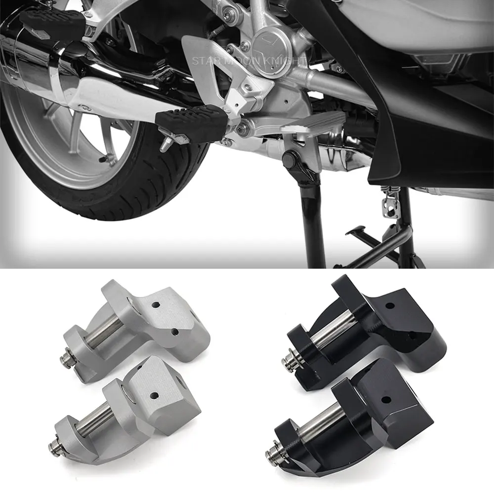 

Motorcycle Driver Footrest Relocation Rider Foot Pegs Footpeg Lowering Kit For BMW R1200RT R 1200 RT - 2009 2010 2011 2012 2013