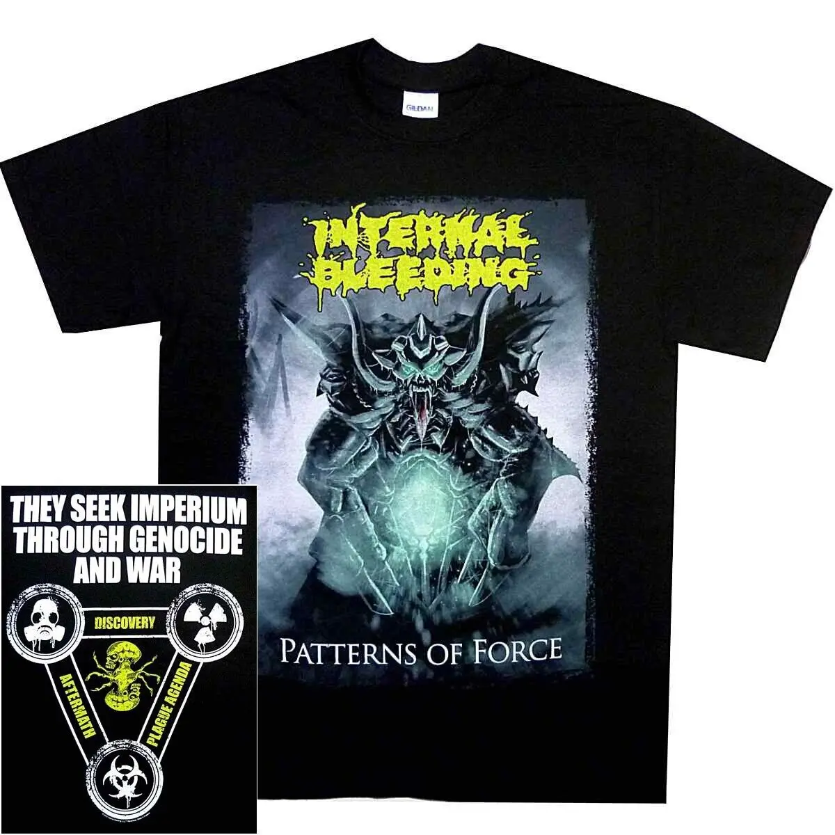 Internal Bleeding Patterns Of Force Shirt S M L XL Officl T-Shirt Death