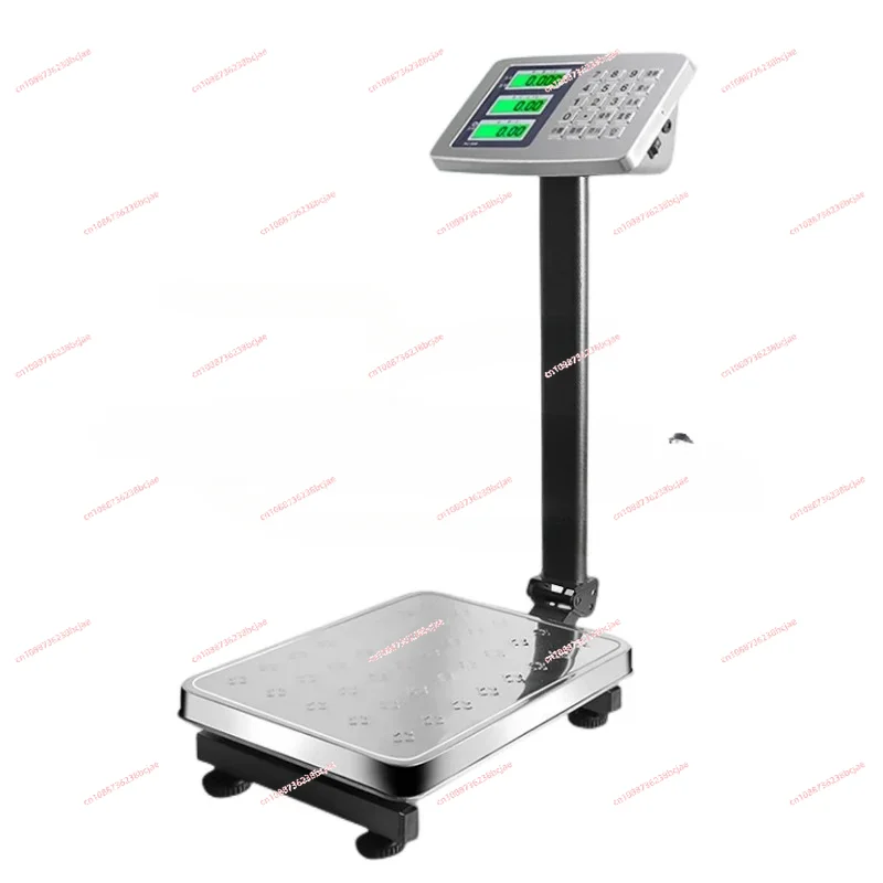 Commercial bench  stainless steel 150kg electronic scale 100kg  scale folding scale stainless steel material waterproof