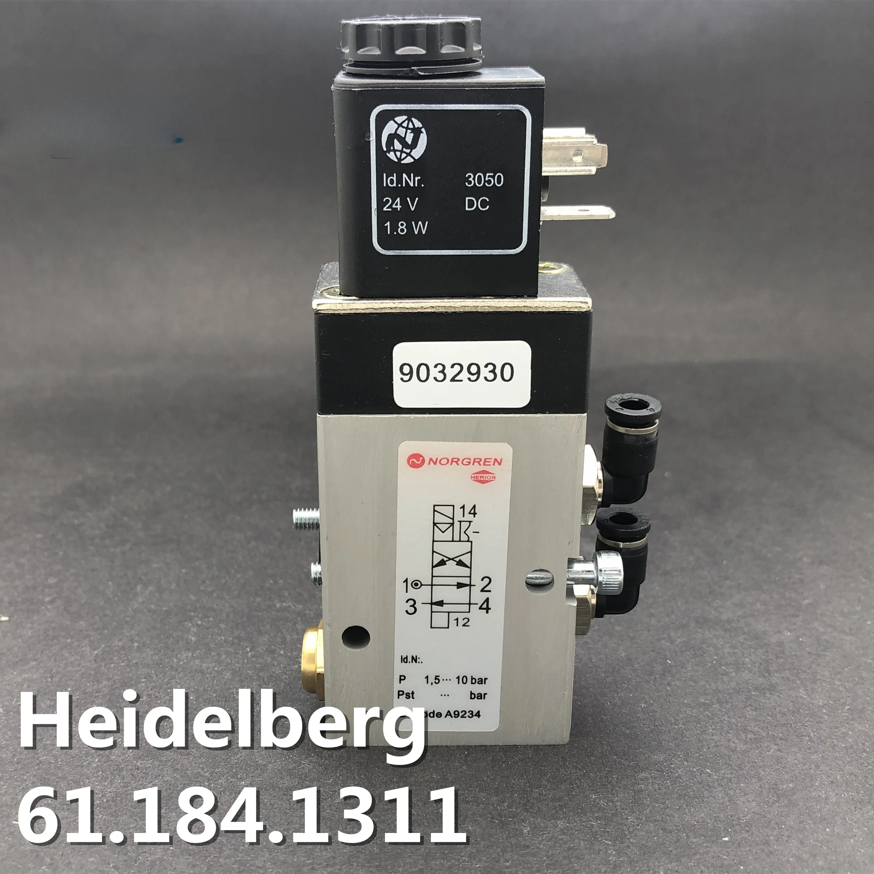 Heidelberg press accessories CD102 SM102  solenoid valve 61.184.1311 switch