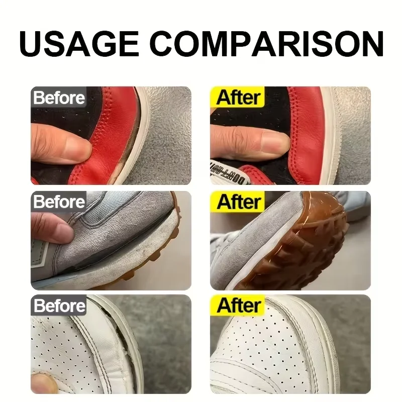 QIFENGHE Diamond Bond Shoe Glue 20ML Strong Flexible Adhesive For Sneakers Leather Canvas Rubber Sole Repair Multi Material Shoe view 3