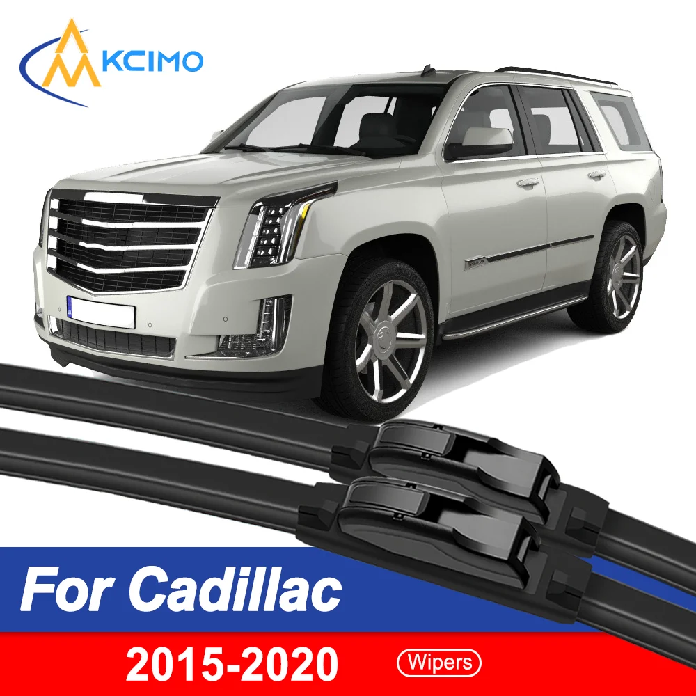 

Smooth & Silent Wiping 2PCS Wiper Blades for Cadillac Escalade 2015–2020 All-Weather Performance Clear View Safe Driving