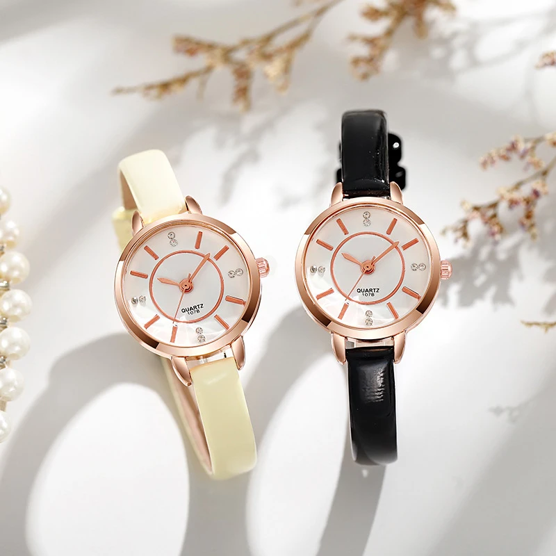 MAYZHISU หรูหราผู้หญิงสร้อยข้อมือนาฬิกา Lady QUARTZ นาฬิกาข้อมือทองสแตนเลสกันน้ําหญิงนาฬิกาสาว