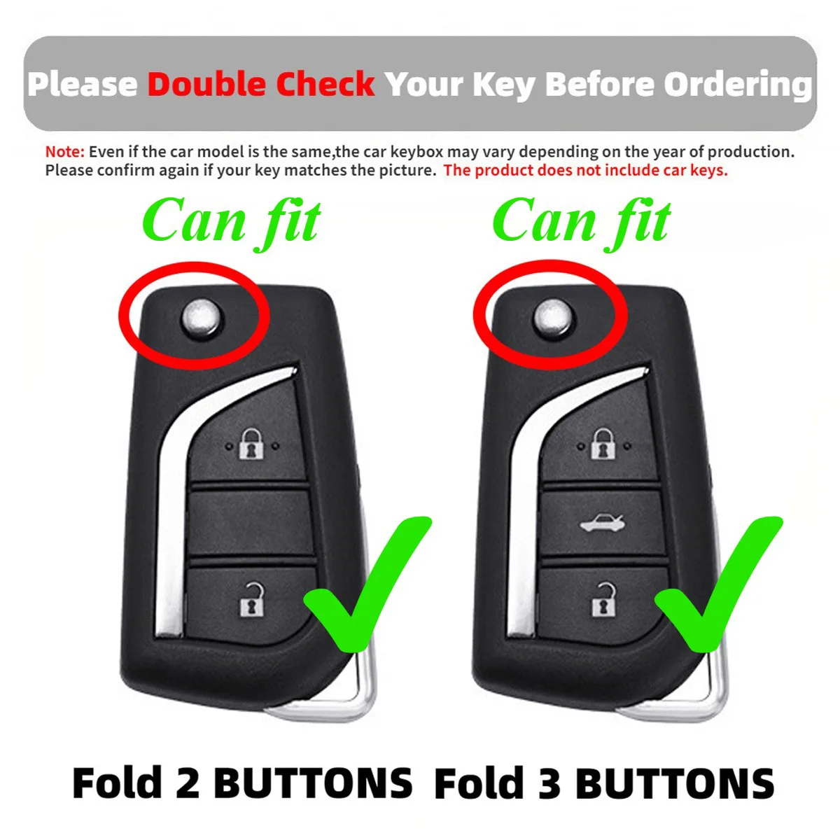 Tpu Car Key Case Cover for Toyota Revo Altis Innova Hilux Auris Corolla Car Accessories