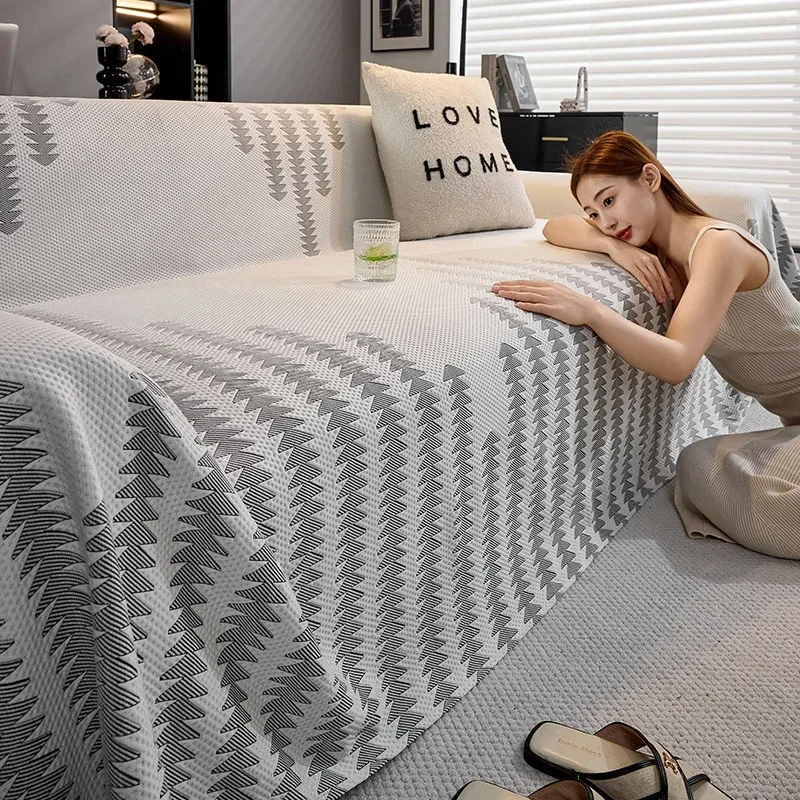 

Новинка 2025, летнее одеяло из синели из ледяного шелка, классическое черное полосатое одеяло для дивана, нескользящее офисное одеяло для сна, шаль, подушки, чехлы для диванов консультима