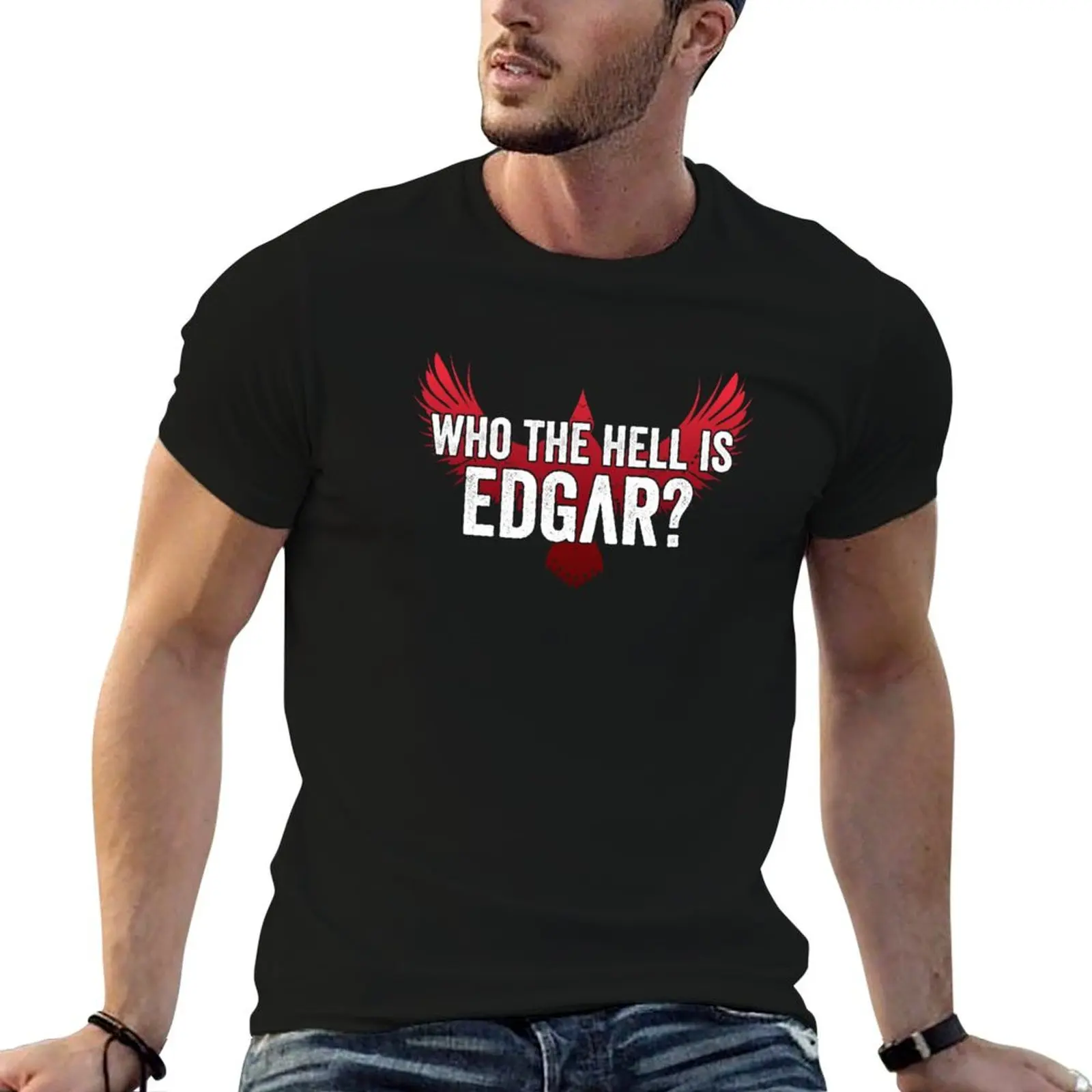 

Teya & Salena - Who the hell is Edgar [2023, Austria] T-Shirt blue archive tees sweat shirts, men